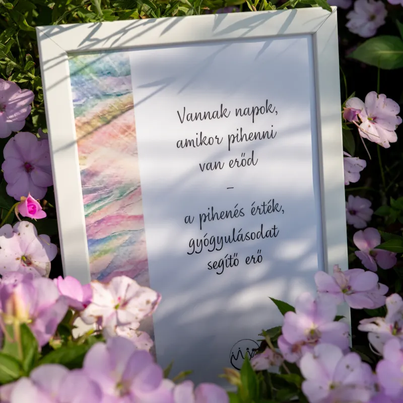 Vannak napok, amikor pihenni van erőd